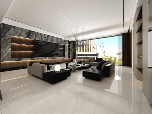 高陽陶瓷｜十大陶瓷品牌，750X1500天脈雪山高透原石：理...